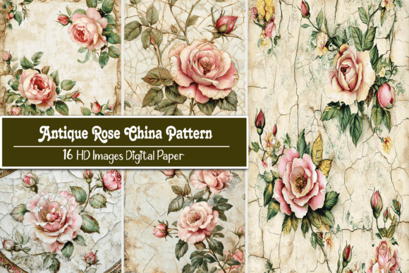 Antique Rose China Pattern: A Timeless Elegance for Modern Design