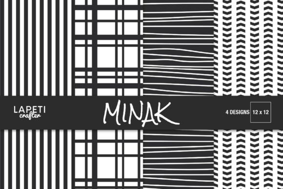 Black White Digital Paper Modern: A Versatile Design Essential