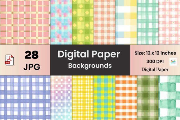 Digital Paper Backgrounds: A Creative Resource for Every Project