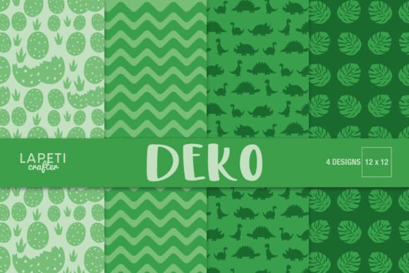 Dinosaur Digital Paper: Creative Fun for Kids and Crafters