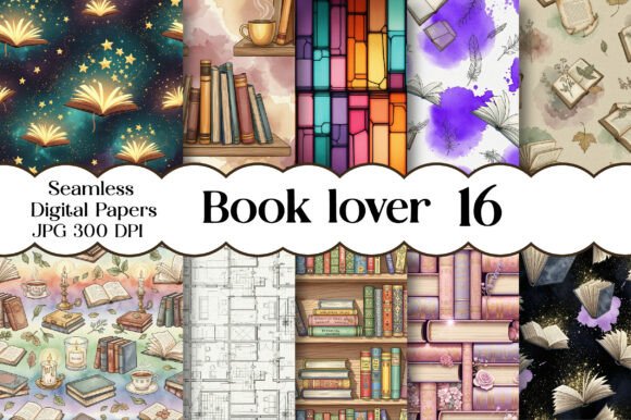 Discover the Magic of Book Lover Digital Papers