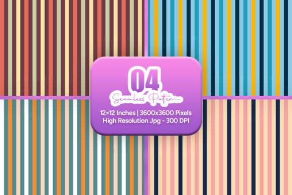 Rich Retro Stripe Seamless Pack: A Creative Solution for Designers and Crafters