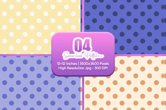 Seamless Polka Dot Pattern Digital Paper: A Strategic Design Tool for Modern Creativity