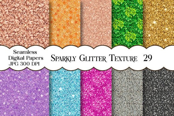 Sparkly Glitter Texture Digital Papers