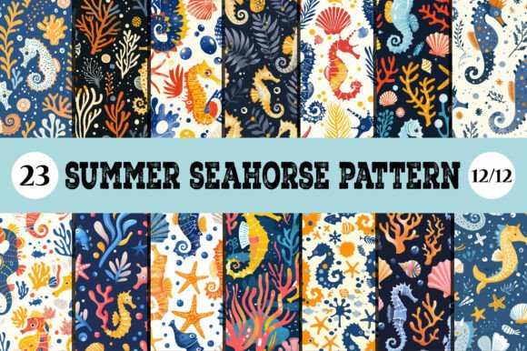 Summer Seahorse Pattern: A Strategic Tool for Ocean-Inspired Creativity