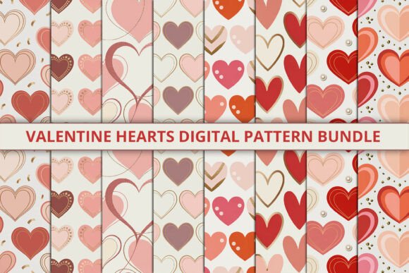 Valentine Hearts Digital Pattern Bundle: A Designer's Guide